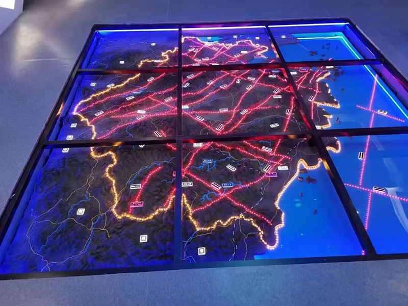 Geographic Landform Model high quality